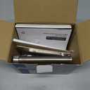 FORIOUS Toilet Paper Holder with Shelf, Adhesive or Screw Wall Mount Toilet Roll Holder for Bathroom, Rustproof 304 Stainless Steel Commercial Toilet Tissue Holder with Storage, Brushed Nickel