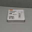 Compressed Air Duster, Electric Air Duster with Upgraded Powerful 40MM Brushless Motor, 4-Gear Cordless Mini Hand Blower with LED Light, 27.75Wh Rechargeable Turbofan for Keyboard, Car, Home, Outdoor