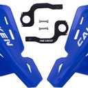 PRO CAKEN Universal 7/8" 22mm and 1 1/8" 28mm Handle Bar Hand Guards CNC Bracket for Dirt Bike Motocross ATV Scooter for CRF KLX KX LTR TRX SX SXF EXC XCW Grizzly Hawk 250 Bicycles-Blue