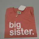 Big Sister Shirt Outfit Announcement Toddler Sibling Reveal to be 18 Months 2t 3t (Youth S(8), Mauve)