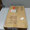 Waterproof HDPE Shower Bench for Inside Shower, Shower Stool, Brown, Large 21x12.5x17.5 Inch