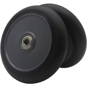 2Pcs 110mm Scooter Wheels - 110mm Pro Kick Scooter Wheels Replacement Pair-Plastic Core 110mm Scooter Wheels for Razor Fuzion Scooters (Gray)