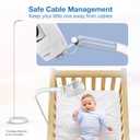 VTech Baby Monitor Floor Stand Compatible with Most VTech Baby Monitor, Baby Camera Stand Mount, Safety for Nursery