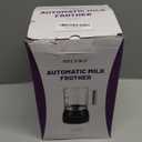 Secura Detachable Milk Frother and Steamer, 17oz Electric Milk Warmer with Glass Jug, 4-in-1 Hot & Cold Foam Maker for Latte, Cappuccinos & Hot Chocolate, Dishwasher Safe, BPA & Teflon-Free Design