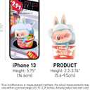 POP MART The Monsters Wacky Mart Series Blind Box Figures, Random Design Action Figures Collectible Toys Home Decorations, Holiday Birthday Gifts for Girls and Boys, Single Box