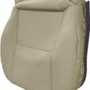 Driver Side Bottom Replacement Perforated Leather Seat Cover Tan Compatible with Mercedes-Benz GLK 250 280 300 2008-2014, GLK 350 2008-2015 Only for Sport (1pcs Bottom Seat Cover)
