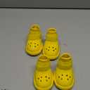 Dog Shoes for Hot Pavement and Snow – Waterproof, Non-Slip, Breathable Booties with Adjustable Straps for Small, Medium and Large Dogs (Yellow, L)