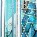 i-Blason Cosmo Series for Samsung Galaxy S21 Plus 5G Case, Slim Stylish Protective Case Without Built-in Screen Protector (Ocean)