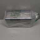 Mbillion Kitchen Compost Bin Hanging Trash Can with Lid 2.1 Gallon Stainless Steel Garbage Can for Kitchen Cabinet Door Mounted Trash Can Under Sink Door RV Bathroom,Brushed Black