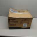 9"X36" Bullnose Stair Treads Carpet Non-Slip for Wooden Steps Indoor, Machine Washable and Reusable with Tape Free Self-Adhesive Back for Pets, Set of 15, Grey