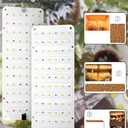 Grow Light, 20W Ultra-Thin LED Grow Lights for Indoor Plants Full Spectrum, 6/10/12H Timer Plant Light, 132 LEDs Under Cabinet Plant Growing Lamp Strip for Seedlings, Veg, Flowers (2pcs)