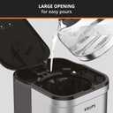 KRUPS Simply Brew Compact 5 Cup Coffee Maker: Stainless Steel Design, Pause & Brew, Keep Warm, Reusable Filter, Drip-Free Carafe