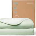 PurComfy Supersoft Baby Blanket, Premium Bamboo Viscose Baby Quilt, Hypoallergenic and Breathable, for Newborns, 33"33" (Sage)