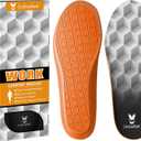 Work Boot Insoles for Men & Women - Memory Foam Cushion, Anti-Fatigue, Foot Pain Relief, All-Day Comfort, Fits Work Boots - 11.5