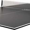 JOOLA Ping Pong Conversion Top with Net Set for Billiard and Pool Tables - Regulation Top Converts Billiards into Ping Pong Table - Includes Foam Padding for Protection - Steel Frame Option