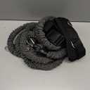 Smash Speed Set of 2 Strength 80 Lb Resistance Running Training Bungees Band (Waist) & Workout Guide- 4 & 8 Ft - 360° Agility, Fitness Fast-Twitch Athletes Gym Equipment, Track, Football, Basketball