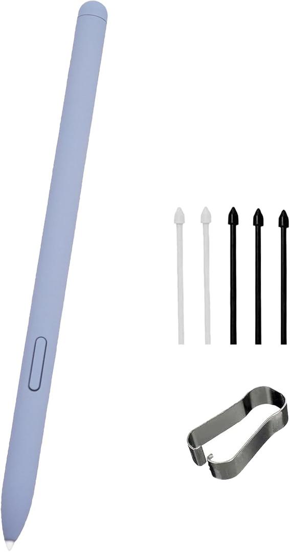 Galaxy Tab S10 FE S Pen for Samsung Galaxy Tab S10 FE/S10 FE+/S10 Lite Stylus Pen Replacement for Galaxy Tab S10 FE Plus/S10 FE/S10 Lite All Versions S Pen with Nibs(Blue)