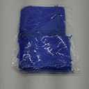 Meowoo 100PCS Organza Bags, 5x7in Small Mesh Bags Drawstring, Mesh Gift Bags Drawstring for Jewelry, Candy, Christmas, Sachets, Bathroom Soaps, Makeup Organza, Wrapping Supplies(Preciousblue)