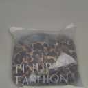 Lepord Print Dress Plus Size Wrap Midi Short Sleeve Casual Summer V-Neck Wedding Guest Maternity Knit Sun Dress Women Leopard 18W