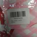 FOCICI Baby Girl Clothes 0-3 Months Newborn Smocked Romper Infant Plaid Strawberry Embroidery Short Sleeve Bubble Bodysuit + Cute Bow Headband Summer Outfits Pink 0-3 Months