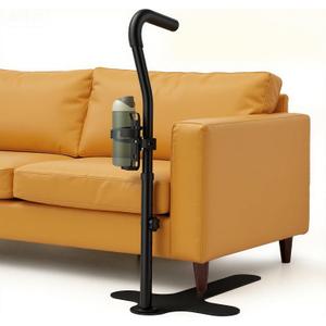 Couch Stand Assist with Cup Holder, Adjustable Height Chair Assist for Elderly Chair Lift Stand Assist with Non-Slip Handle for Elderly, Seniors, Pregnancy Women and Disabled, Loading 498LBs