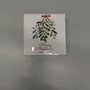 2 x Grandparents Gifts - First Time Grandparents Gifts for Grandma, Grandpa - Baby Pregnancy Announcement Ornament for New Grandma - Grandpa to Be Ornaments 2026 - Ceramic Christmas Ornament