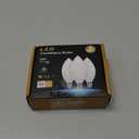 Sailstar Candelabra Light Bulbs 60 Watt Equivalent, 4000K Natural Daylight, 5W E12 Small Base Type B LED Bulbs, 500 Lumens, Chandelier Ceiling Fan Light Bulbs, CRI 85, Non-dimmable, Pack of 3 (3 Count (Pack of 1), 4000k Natural Daylight White)