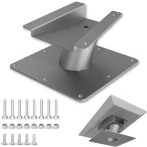 Heavy Duty Starlink Performance Gen 3 Marine Mount, Ybervont Stainless Steel Starlink Performance Roof Flat Mount Kit, Fits Boat, RV for Extreme Climates