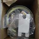 2 Pack Front Door Lock Set Matte Black,Exterior Door Lock Set with Deadbolt,Single Cylinder Deadbolt Lock and Door Knob Set,Keyed Alike Door Knobs with Lock&Keys,Round Ball Entry Door Lockset