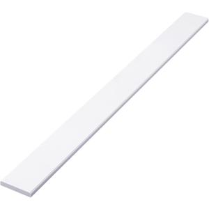 White Marble Threshold 4x48x5/8 Inch Marble Window Sill Shower Curb Top Tile Door Transition Bathroom Vanity Backsplash for Shower Pan System Jambs Fireplaces (Modern Style)