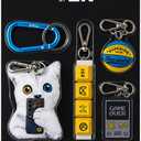 ENHYPEN [BY ENHYPEN - HEESEUNG] EVAN'S UNSERIOUS KEYRING PACKAGE + 1 Official PhotoCard & 3 Extra Photocards Set(YELLOW ver.)