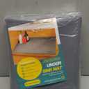 Jin&Bao Waterproof Under Sink Mat 34" x 22", Thick Silicone Mat Cabinet Protector for Kitchen and Bathroom, Shelf Liner, Home Organizer and Storage, Multipurpose Tray for Gadgets and Essentials (Dark Gray)