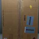 IRIS USA 24" 6-Panel Pet Dog Puppy Playpen with Door, for Puppy Small Dogs Keep Pets Secure Easy Assemble Easy Storing Customizable Non-Skid Rubber Feet, Foldable, Black