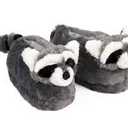 Happy Feet Animal Slippers for Adults and Kids, Cozy and Comfortable, Sturdy Rubber Soles, Thick 1-Inch Memory Foam Footbed, Non-Skid Bottoms, Plush Velvety Material Slippers, As Seen on Shark Tank L