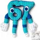 67 Blue Plush Italian Cushion Pillow Bed six Seven Style for Adults 10inch(15 Year Old+)