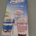 Tribello 4 Pack - On the Go Yogurt Parfait Cups with Lids, Topping Compartment & Spoon, Yogurt/Parfait Cups for Breakfast Meal Prep, Reusable Leak Proof Container - BPA Free - 20oz - Colorfull