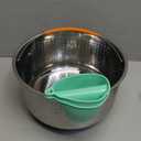 GREATLINK Vegetable Steamer Basket for Instant Pot Accessories 6 & 8 Qt - Stainless Steel Strainers and Colanders - Metal Strainer for Cooking Broccoli, Eggs, Pasta, Quinoa (6 Qt - Steamer Basket)