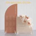 6 Pcs Acrylic Poster Board Stand Holder, 11.8 x 2.36 Inch Clear Tabletop Acrylic Sign Display Foam Board Stand for Menus Flyers Photos, 1/4" Thick Sturdy Frame for Home Office Restaurant Store Retail
