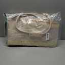 PetsHome Dog Carrier Purse, Pet Carrier, Foldable Waterproof Premium Leather Pet Travel Portable Bag for Cat and Small Dog Home & Outdoor Small Beige