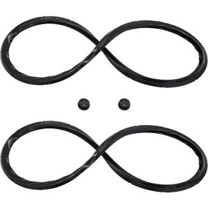 09985 Sealing Ring for Presto Pressure Cooker 16 18 23 Quart Canner Parts Replace 01745 01751 01755 01781 01782 01784 with Overpressure Plug (2/Pack)