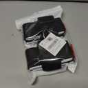 2 Pairs Ski Fastener Tapes, Adjustable Ski Boot Straps with Protector Pads Ski Carrier Straps Ski Wraps Ties Gear Storage for Ski Poles Boards Carrying Outdoor Winter Sports Accessories (Blue)