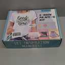 Ecoofor 49pcs All-in-One Screen Printing Kit with, 3 Size Wood Screen Printing Frames, 6 Colors Screen Printing Ink,10 A4 Size Inkjet Transparency Films