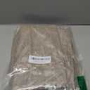 decorUhome Chenille Decorative Throw Pillow Covers 12x20 Set of 2, Lumbar Farmhouse Textured Neutral Solid Accent Pillow Covers for Couch Sofa Bed Living Room Home Decor, Khaki