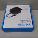 Outdoor Smart Plug, meross Outdoor Wi-Fi Outlet with 3 Independent Sockets Compatible with Apple Homekit, Alexa and SmartThings, Voice & Remote Control, Timer, 2.4 GHz only,Black