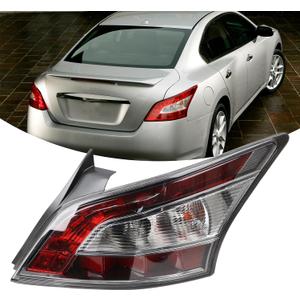 RH Tail light Assembly Compatible With 2012-2014 Nissan Maxima Outer Rear Tail Lamp Right Passenger Side 265509DA0B NI2801197