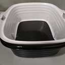 Arm & Hammer Rimmed Cat Litter Box with High Sides and Microban, Made in USA