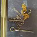 Gold frame assembly kit, 6 pieces length 35 inches, 2 pieces length 22 inches