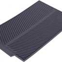 Aramox Silicone Dish Drying Mat, 15x10 Inch, Heat-Resistant, Multi-Use for Kitchen Counter, Flexible, Gray