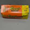 REESE'S Milk Chocolate Snack Size Peanut Butter Cups, Candy Pantry Pack, 13.75 oz (25 Pieces) (EXP 10/01/26)