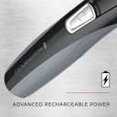 Remington Head to Toe Advanced Rechargeable Powered Body Groomer Kit, Beard Trimmer (10 Pieces), 6.3 Inch, Black